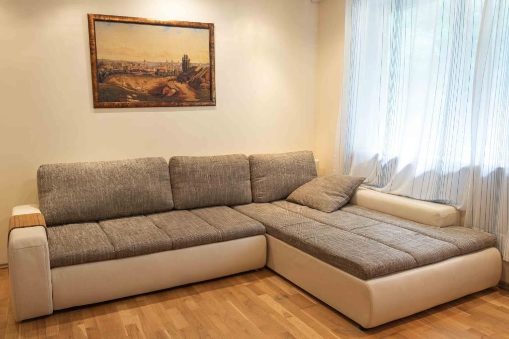 Апартаменты Family-friendly 2 rooms apartment with view to a forest Юодкранте-21